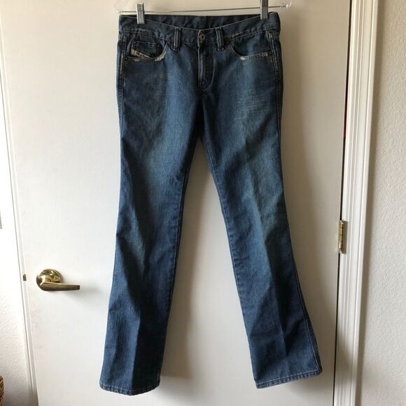 Diesel Service Spa Bootcut Jeans S:27 Gently Used - Picture 1 of 7